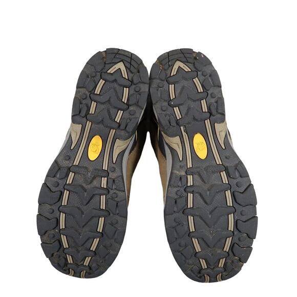 Camel Shoes Mens 9 Hiking Low Leather Boot Outdoor Trekking Active Lace Up Brown - Picture 10 of 14